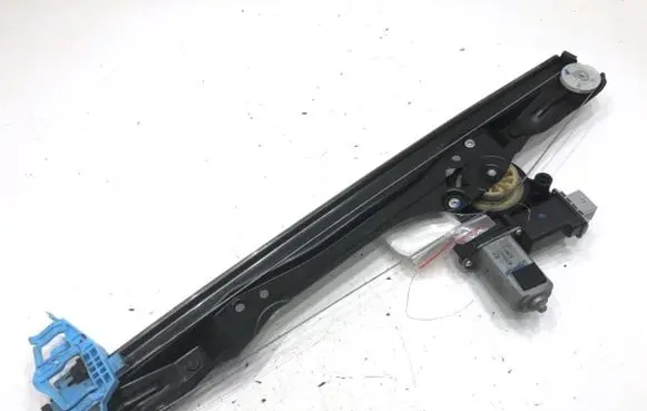 Front door window regulator with motor