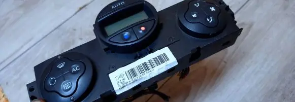 Renault Megane II Climate control unit 8200501461