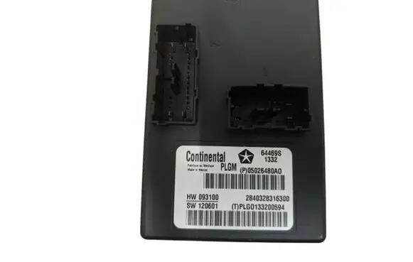 Jeep Grand Cherokee Tailgate/trunk control unit/module 05026480AO 2840328316300 PLGO133200594