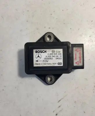 ESP acceleration yaw rate sensor