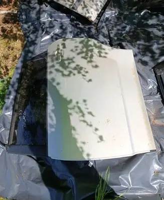 Toyota Corolla Verso E121 Rear door