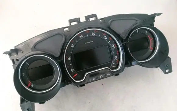 Citroen C5 Speedometer (instrument cluster) 9666327080
