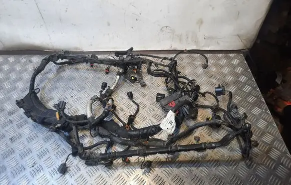 Jaguar XF Engine installation wiring loom 8W8312B637AE
