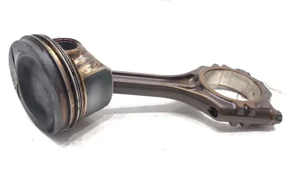 Piston with connecting rod