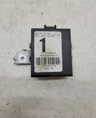 Toyota Yaris Door central lock control unit/module 897410D030