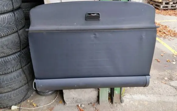 Audi A4 S4 B6 8E 8H Parcel shelf load cover 8E986355394H 8906000003