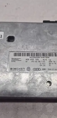Audi A6 S6 C6 4F MMI control unit 4F0910730F 4E0035729