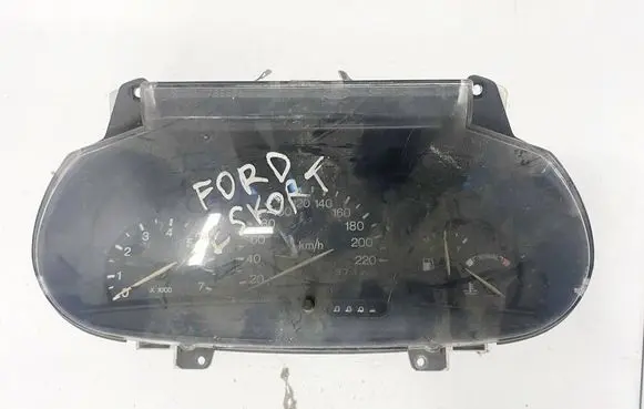 Ford Escort Speedometer (instrument cluster) 96fb10848bb 96fb-10838-ba