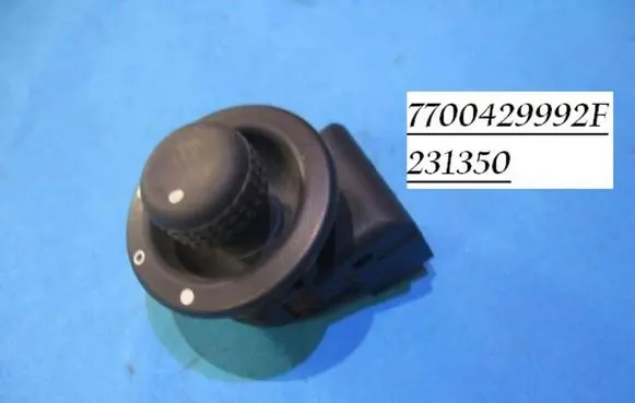 Renault Megane I Wing mirror switch 7700429992F 231350