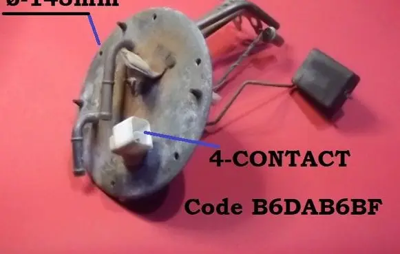 Mazda 323 Fuel level sensor B6DAB6BF