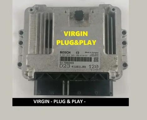 Fiat Ducato Engine control unit/module 51799349 41U61L09 0281014209
