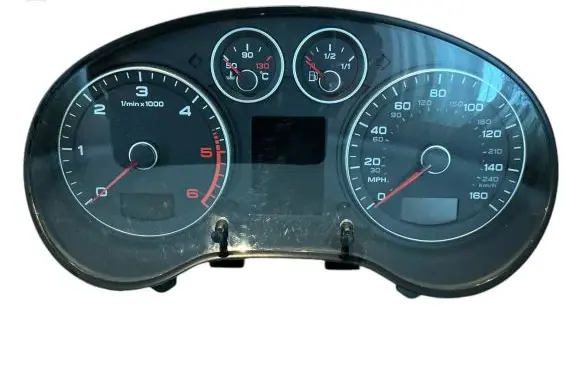 Audi A3 S3 A3 Sportback 8P Speedometer (instrument cluster) 8P0920982J 81071521 A2C53321011