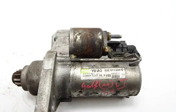 Volkswagen Golf VI Starter motor 02Z911023G D6GS11 2108093143