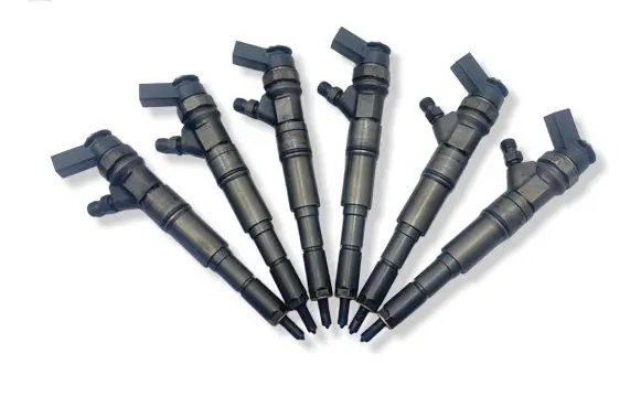 BMW 5 E60 E61 Fuel injectors set 0445110216 Tested