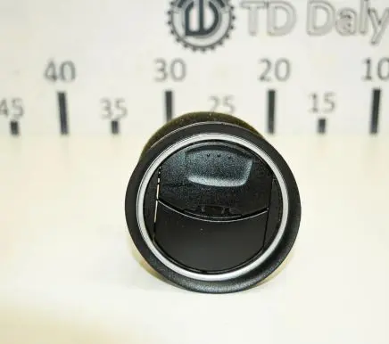 Dashboard air vent grill cover trim