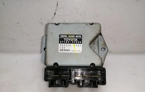 Toyota Prius (XW20) Heater blower motor/fan resistor 8716547020