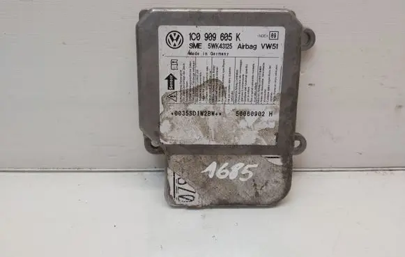 Volkswagen PASSAT B6 Airbag control unit/module 1C0909605K