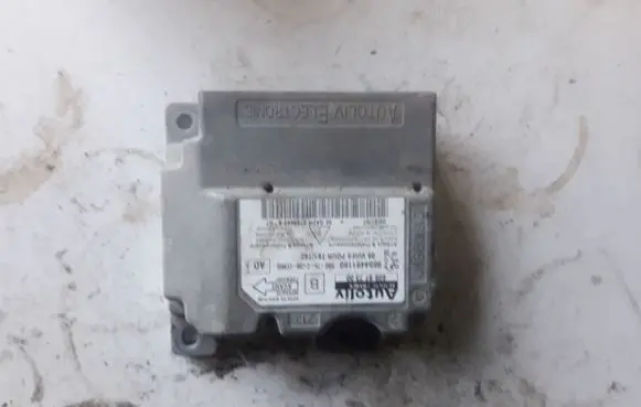 Peugeot 307 Airbag control unit/module 9654491180