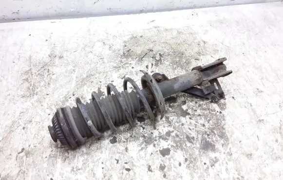 Front shock absorber with coil spring