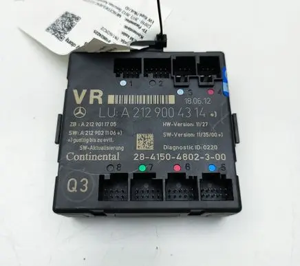 Mercedes-Benz CLS C218 X218 Door control unit/module A2129004314 A2129011705