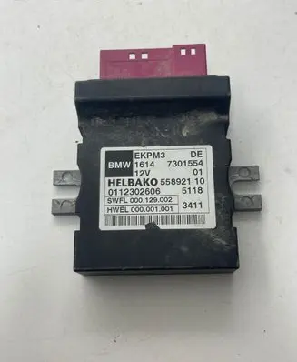 BMW 7 F01 F02 F03 F04 Fuel injection pump control unit/module 7301554 55892110 0112302606