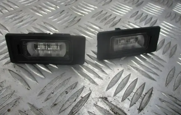 Audi A4 S4 B8 8K Number plate light