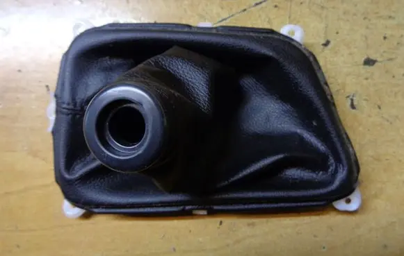 KIA Picanto Gear lever shifter trim leather/knob
