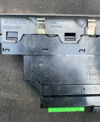 Volvo S60 Electric window control switch 09193383