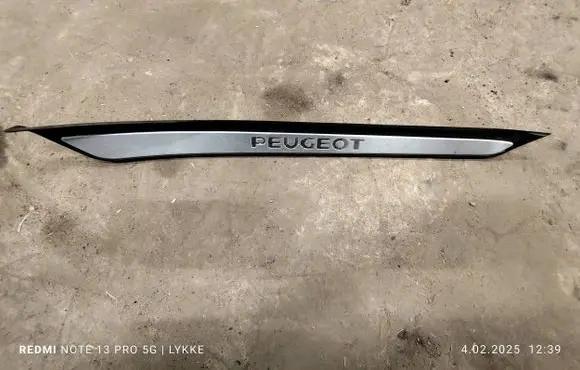 Peugeot 607 Rear sill trim cover 9629149377