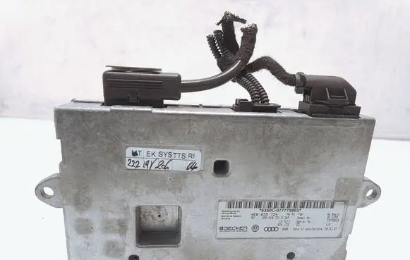 Audi A6 S6 C6 4F MMI control unit 4E0035729 4F0910731R