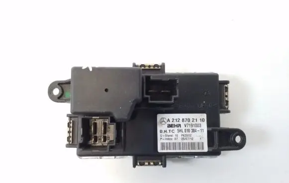 Mercedes-Benz E C207 W207 Heater blower motor/fan resistor A2128702110