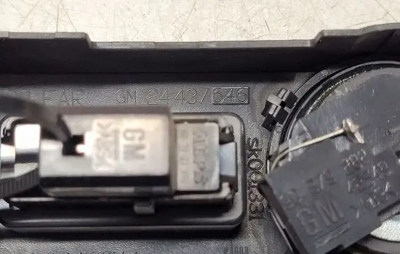 Opel Signum Electric window control switch 09185959 24437646