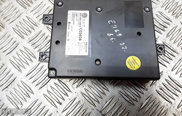 Volkswagen PASSAT B6 Bluetooth control unit module 3c0035729g