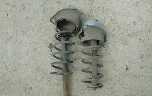 Volvo S60 Rear shock absorber with coil spring 