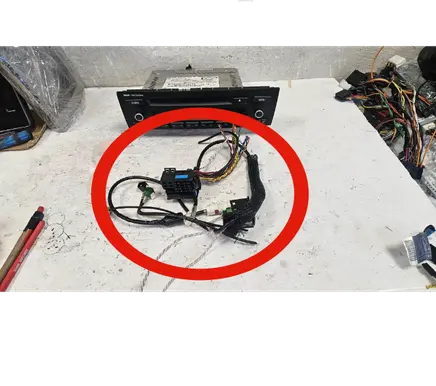 BMW 3 E90 E91 Sound system wiring loom 106887 9241331 69822429