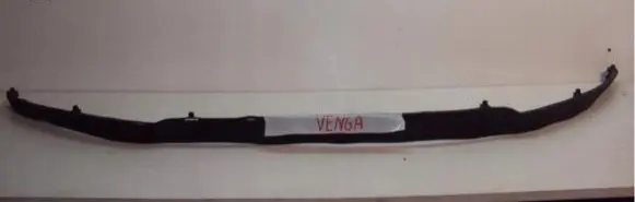 KIA Venga Front bumper lip 