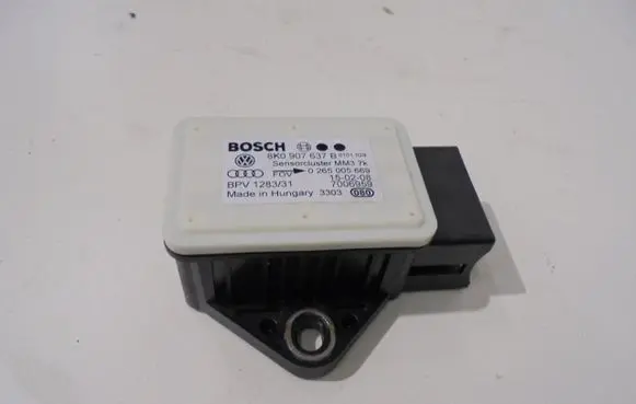 Audi A4 S4 B8 8K ESP acceleration yaw rate sensor 8K0907637B