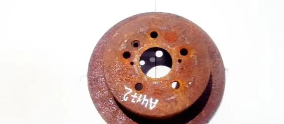 Toyota Avensis Verso Rear brake disc neventiliuojamas