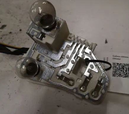 BMW 3 E90 E91 Tail light bulb cover holder 7211214