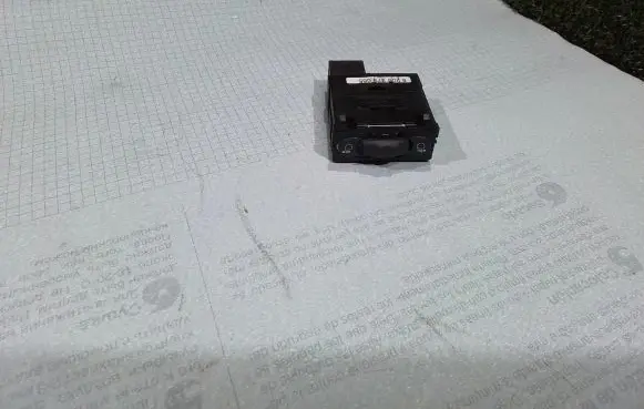 Renault Master III Headlight level height control switch 8200379685