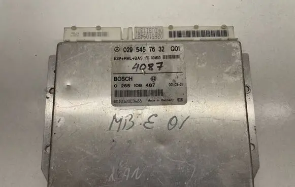 Mercedes-Benz E W210 ESP (stability system) control unit 0295457632 A0295457632 0265109487