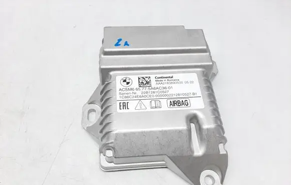 BMW 2 F44 Airbag control unit/module 65775A6AC3601