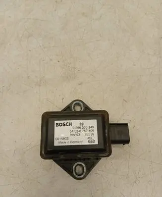 BMW 7 E65 E66 ESP acceleration yaw rate sensor 0265005249 0015935 34526757406