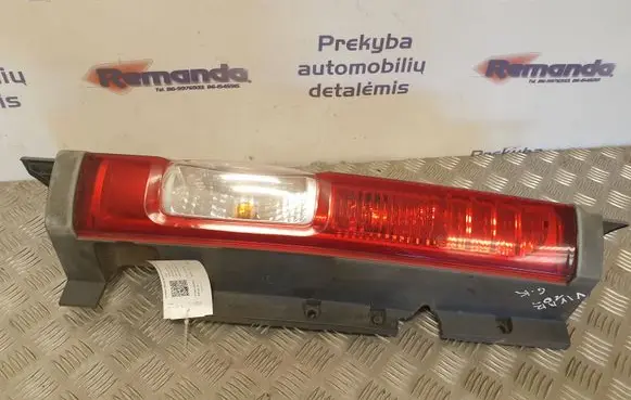 Opel Vivaro Rear/tail lights 265A60118R
