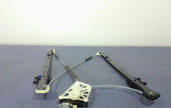 Front door window regulator with motor