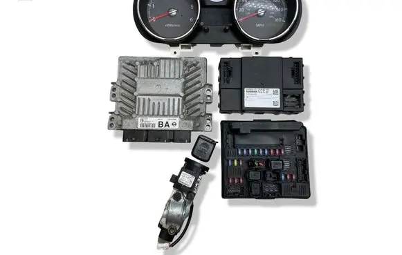 Nissan Qashqai Engine ECU kit and lock set 23710JD59C S180033107A 284B2JD02E