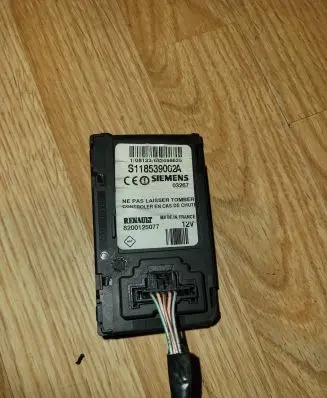 Renault Scenic II - Grand scenic II Ignition key card reader 8200125077