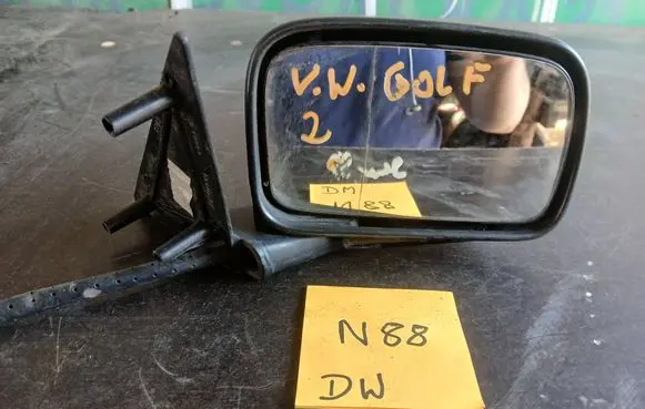 Volkswagen Golf II Coupe wind mirror (mechanical)