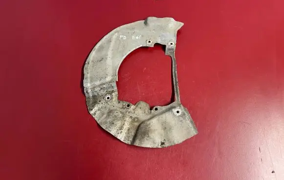 BMW 5 E60 E61 Front brake disc dust cover plate 6767648 34116767648