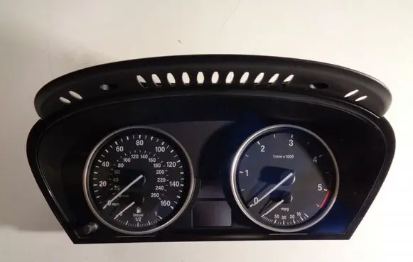 BMW 5 E60 E61 Speedometer (instrument cluster) 6965359 9153756